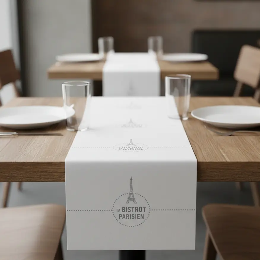 Personalised Spunbound Tablecloths on Roll - View 2