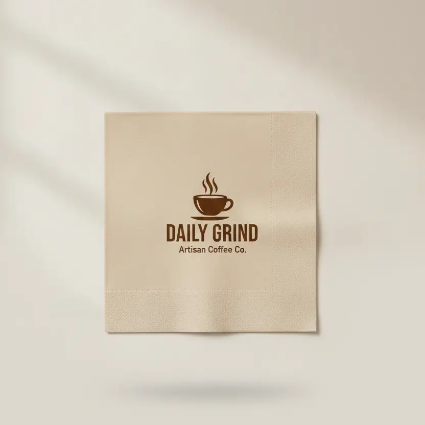 Personalised airlaid napkins