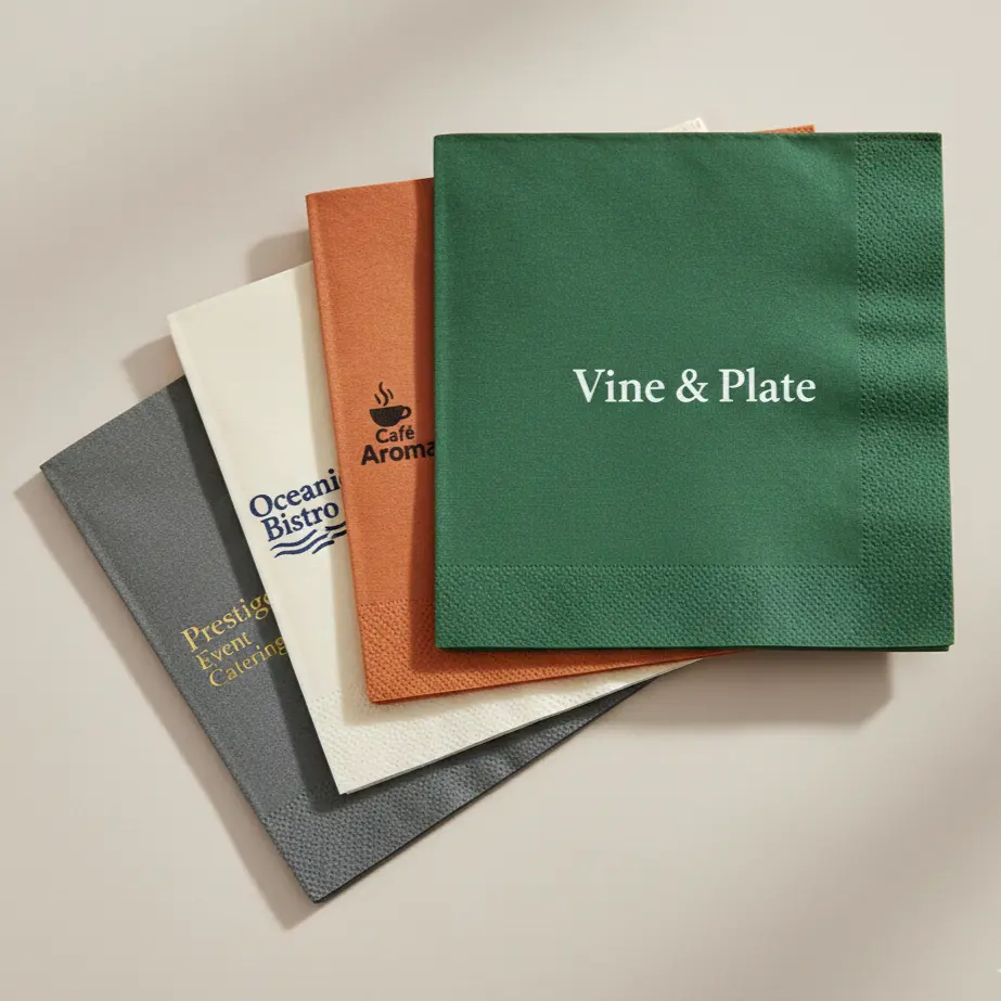 Personalised airlaid napkins - view 2