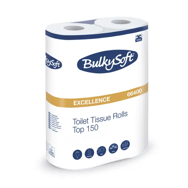 Papier Toilette BulkySoft Excellence 4 Plis 60 Rouleaux 66400