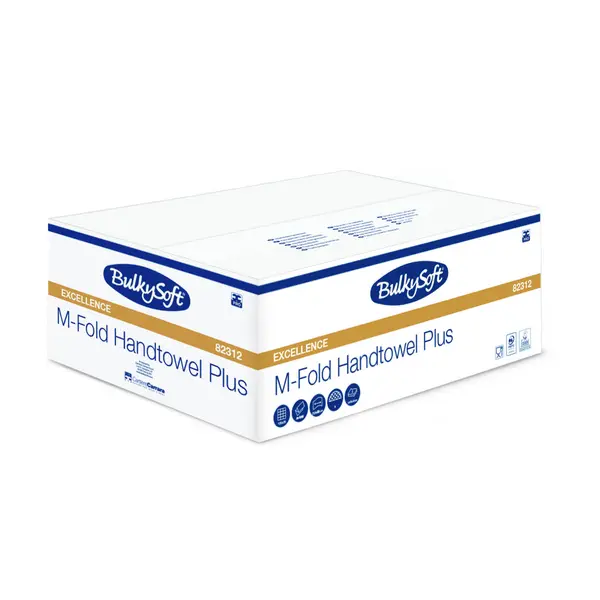 Recharge BulkySoft® premium m-fold ultra 2 ply 125X25X44 82312