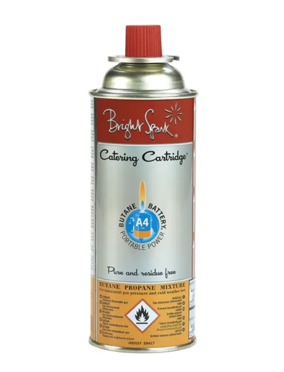 Cartouches butane cuisine — lot de 4