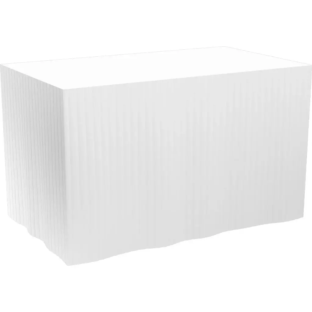 Evolin Skirting 0.72 x 4 m Uni White