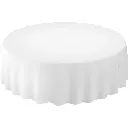 Nappes Evolin® ROND 240 cm Uni  White 171140