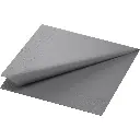 Serviettes Ouate 40x40 cm 3 Plis 1000PCS Granite Grey