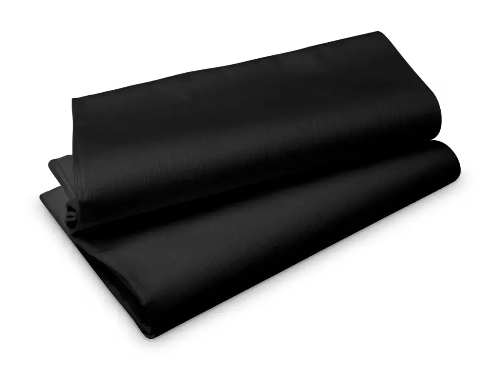 Surnappe Evolin® 110x110 cm 50PCS Noir