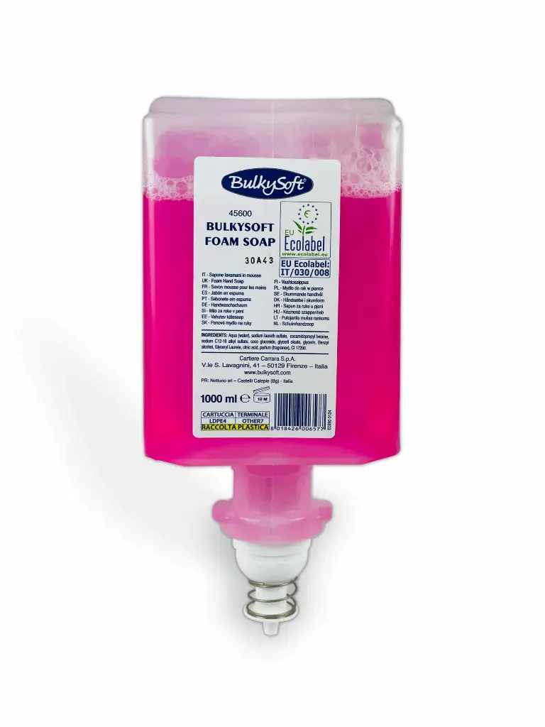 Schuimzeep navulling 1000ml 6 flessen 45600