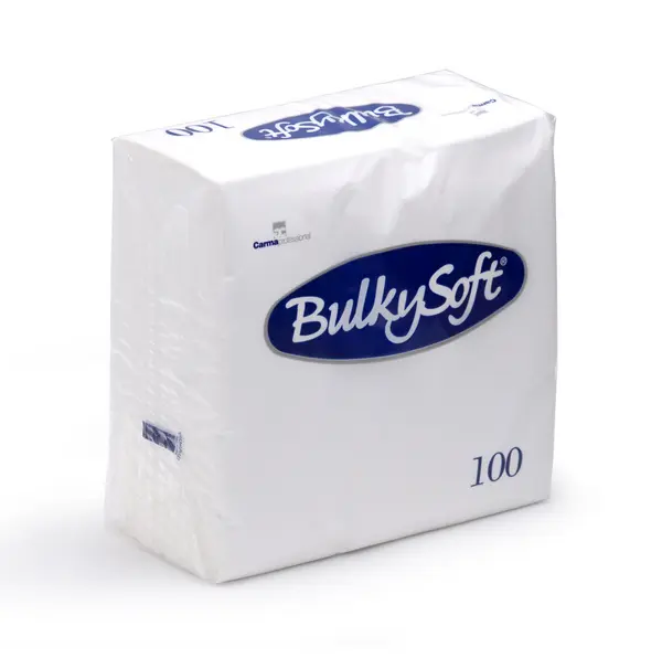 BulkySoft® Napkins Servietten Weiß 3-lagig 40x40 cm 1000 Stk. 32100