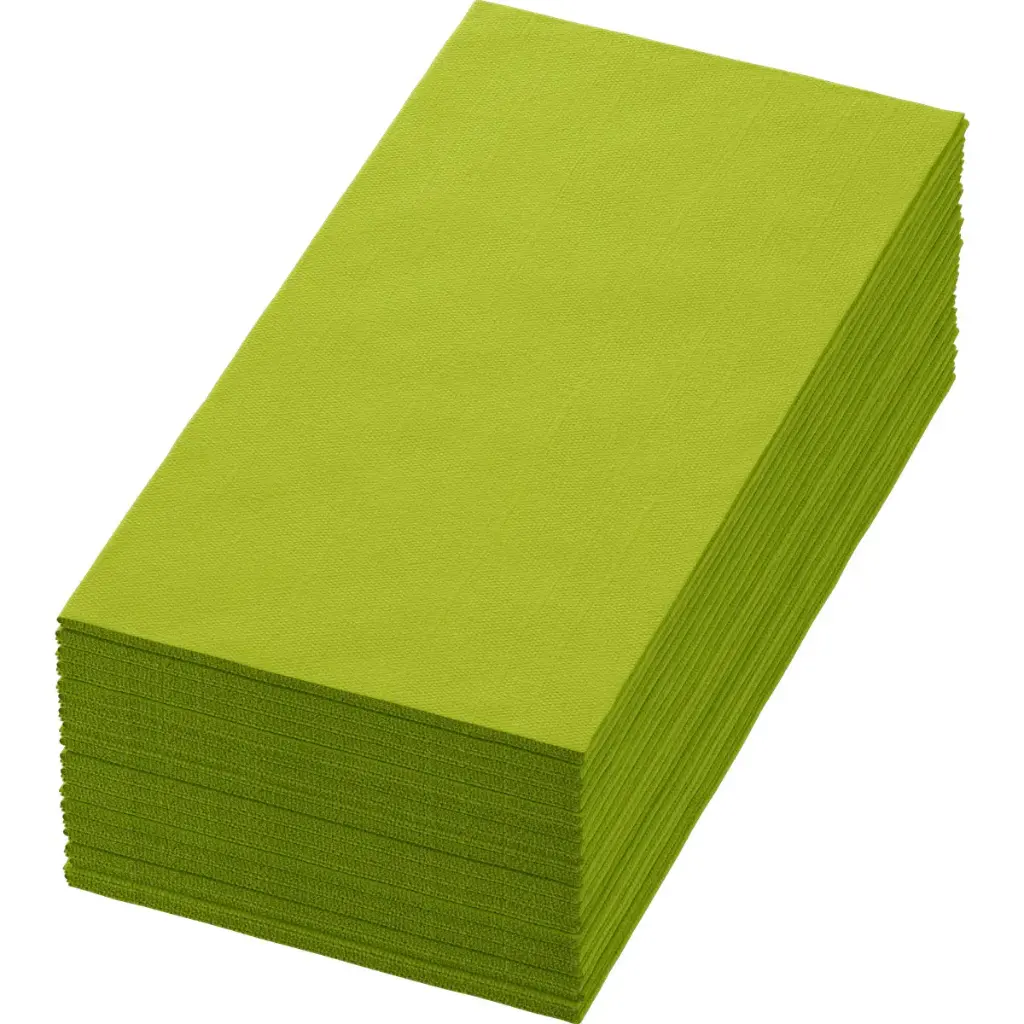 Airlaid Bio Dunisoft® Servietten 40x40 cm Falzung 1/8 360PCS Kiwi
