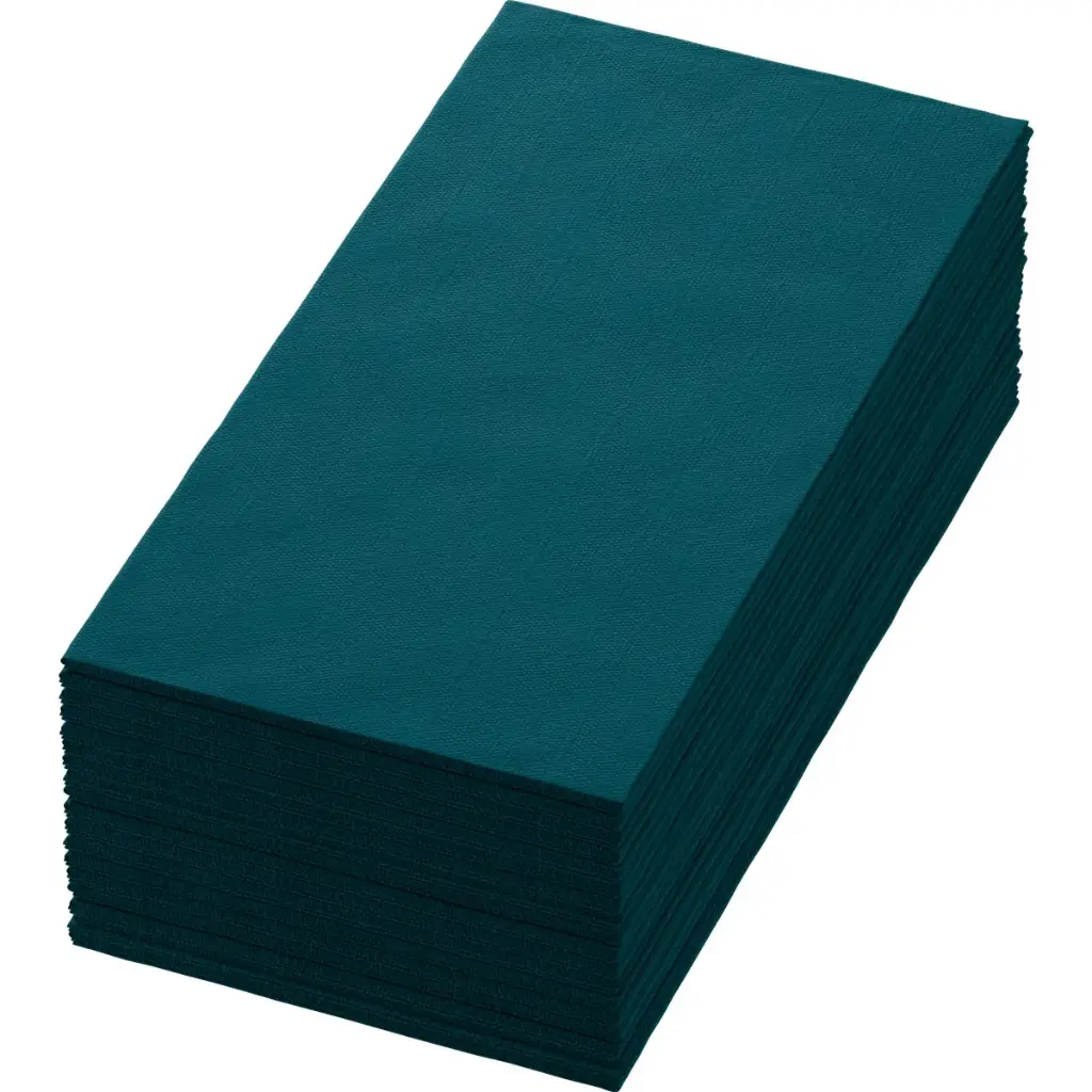 Airlaid Bio Napkins Dunisoft® 40x40 cm 1/8 Fold 360PCS Ocean Teal