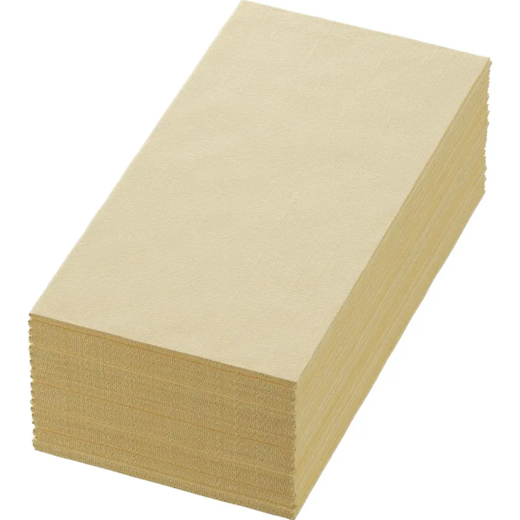 Servetten Airlaid Bio Dunisoft® 40x40 cm Vouw 1/8 360PCS Crème