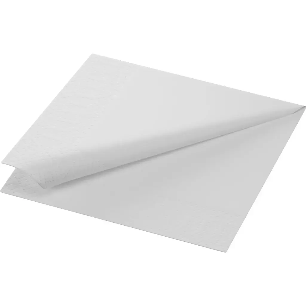 Servietten Tissue 33x33 cm 2-lagig 2000Stk Weiß
