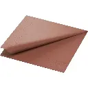Papieren servetten 40x40 cm 3-laags 1000 stuks Kastanje