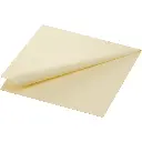 Servetten Papier 40x40 cm 3-laags 1000PCS Crème