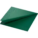 Serviettes Ouate 40x40 cm 3 Plis 1000PCS Dark Green