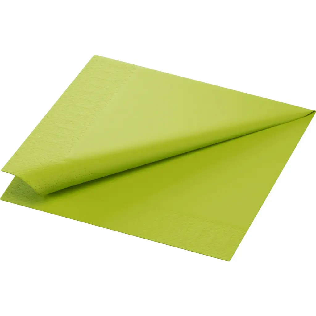 Servetten Papier 40x40 cm 3-laags 1000PCS Kiwi