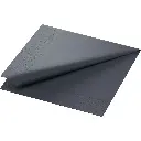 Serviettes Ouate 40x40 cm 3 Plis 1000PCS Noires