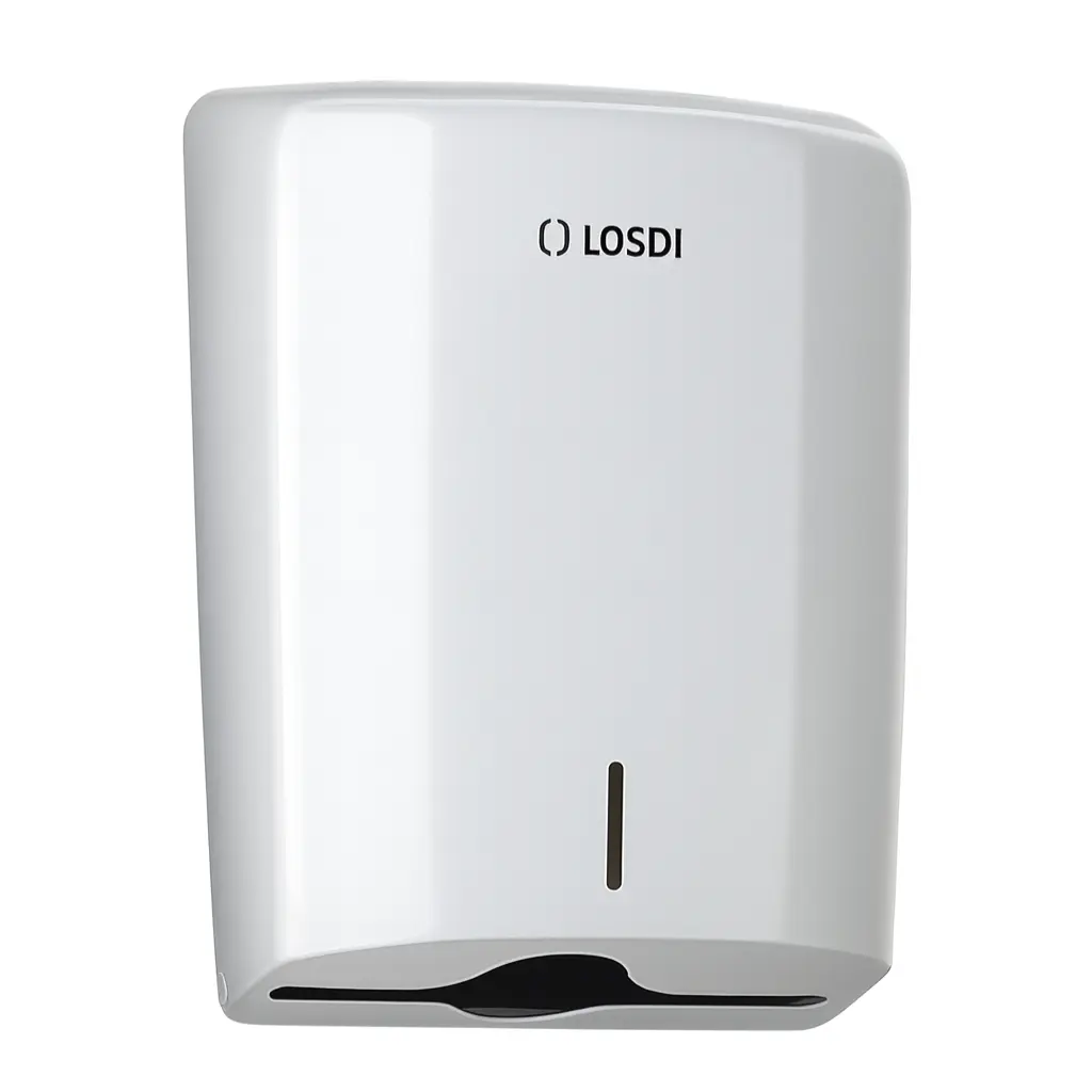 ZigZag Dispenser 600u ABS White Elegance