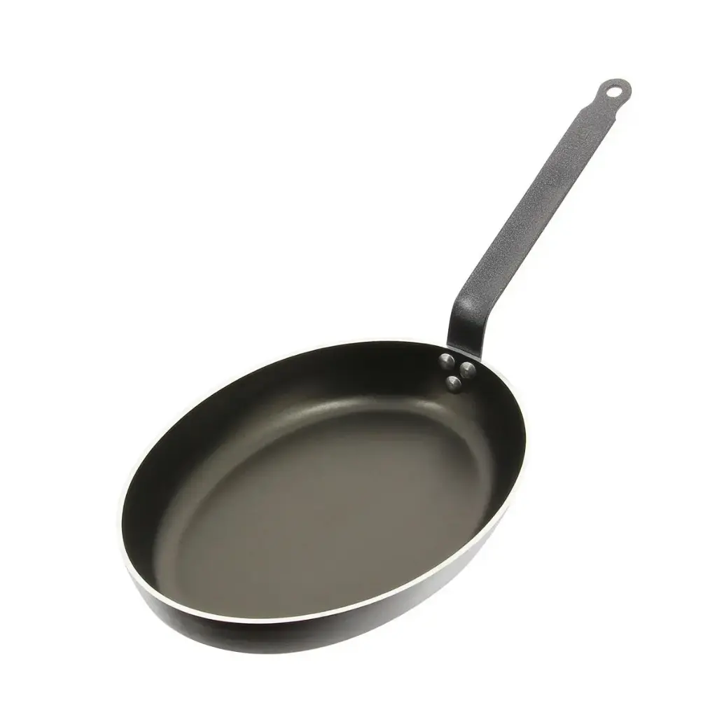 Poêle ovale à poisson 36 cm en aluminium anti-adhésive CHOC