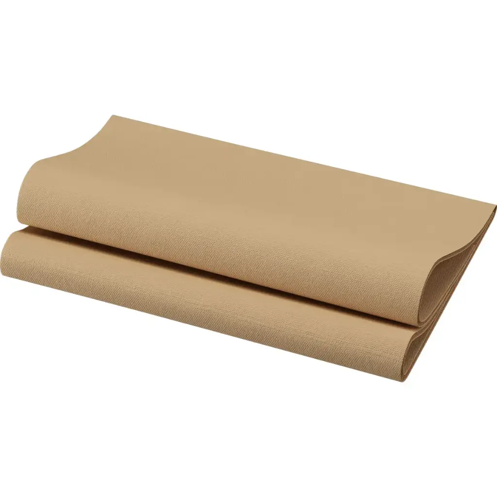 Servetten Airlaid Bio Dunisoft® 40x40 cm 360PCS Natuurlijk Bruin