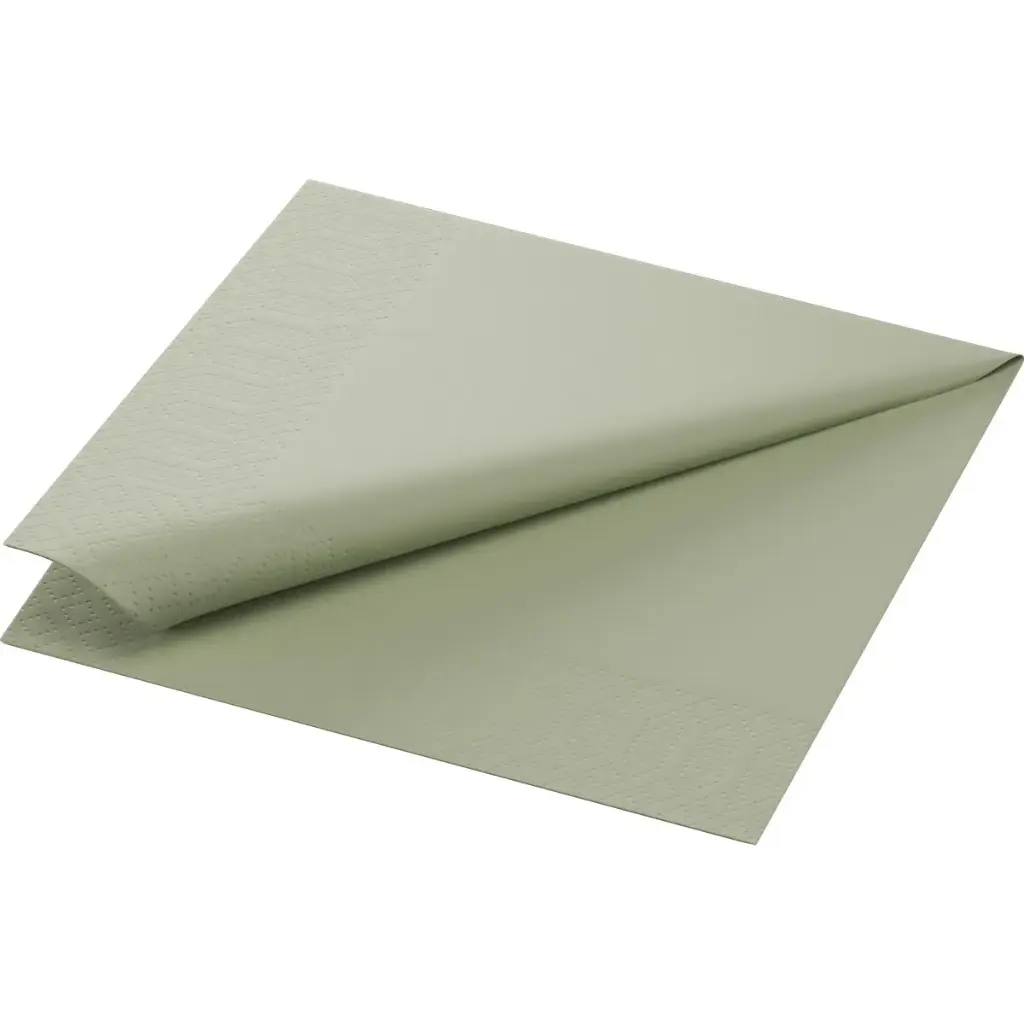 Serviettes Ouate 33x33 cm 2 Plis 2000PCS Pistachio Green