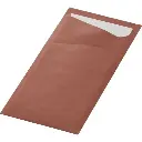 Pochettes à couverts Duni Sacchetto® 8,5x19 cm 500PCS Coffee