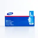 Handschuh Nitril Blau L 10 x 100er Pack