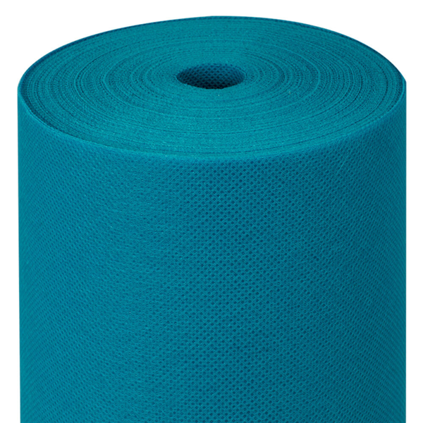 Tafelkleed tête-à-tête Spunbound Turquoise 0,4x48m – Set van 6 rollen
