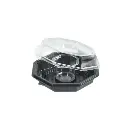 Bakje Octaview Duni 410 ml met Sauspot Grijs 1 Vak 420 stuks
