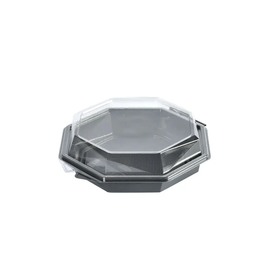 Bakje Octaview Duni 632 ml Grijs 6x35 stuks (210 stuks)