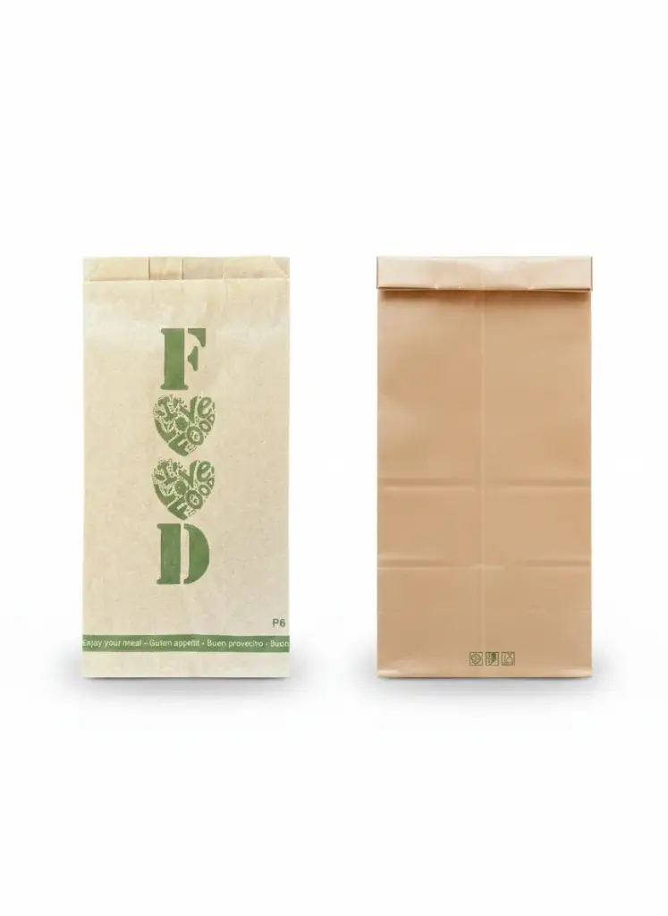 Sac viennoiserie kraft 6P – Carton de 10 kg