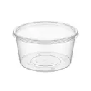 Pots à soupe ronds transparents PP - 500cc - 20x25pcs