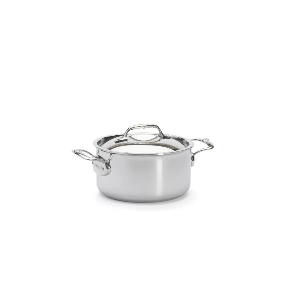 Bräter + Deckel Edelstahl AFFINITY Ø20 cm – De Buyer 3742.20