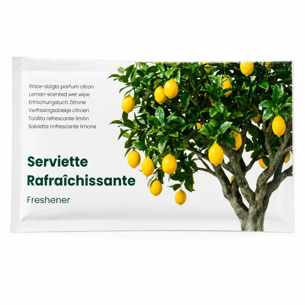 Refreshing finger wipes F&G lemon — 700 pcs