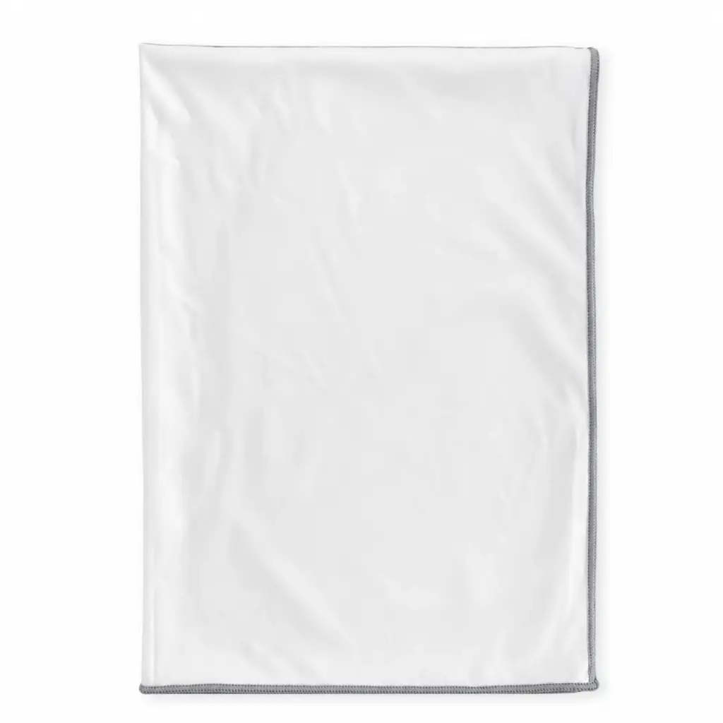 Essuie-verrerie microfibre blanc 50x70 cm