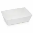 Barquettes à frites Carton Blanc C93 – 150×90×54 mm – 250 pièces