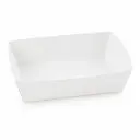 Pommes-frites-Schalen Karton weiß C94 – Großformat – 100 Stück