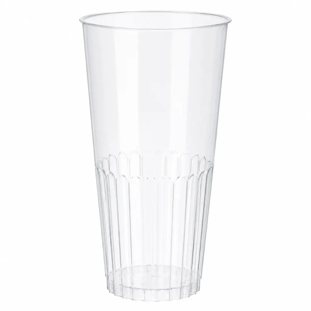 Gobelet à bière réutilisable transparent 33 cl – 500 pièces
