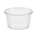 Pot à sauce strié transparent 5 cl Ø67 mm – 1000 pièces