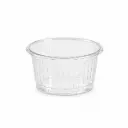 Saucenbecher gerillt transparent 5 cl Ø67 mm – 1000 Stück