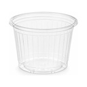 Pot à sauce strié transparent 8 cl Ø67 mm – 1000 pièces