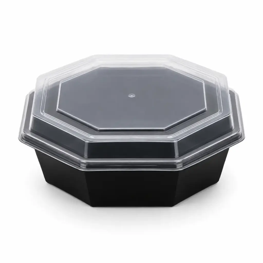 Octaview + Deckel weiß 19 cm – 200 Stück