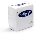 Serviettes BulkySoft® Napkins Blanches 2 Plis 33x33 cm 2000PCS 32980