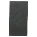 Serviettes Ecolabel 'DOUBLE POINT' 18 G/M2 40x40 cm Noir Ouate Pliage 1/8 1200 Unités