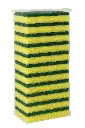 Eponge à récurer verte et jaune 10PCS