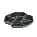 Insert Octaview Duni 7 Compartiments Gris 320 pcs