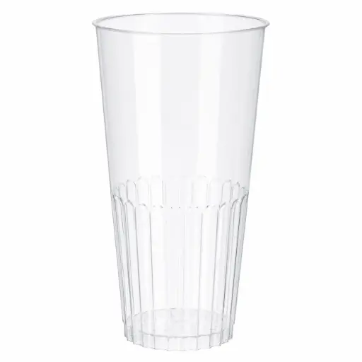 Gobelet à bière réutilisable transparent 33 cl – 500 pièces