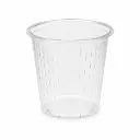 Pot à sauce strié transparent 12,5 cl Ø67 mm – 1000 pièces