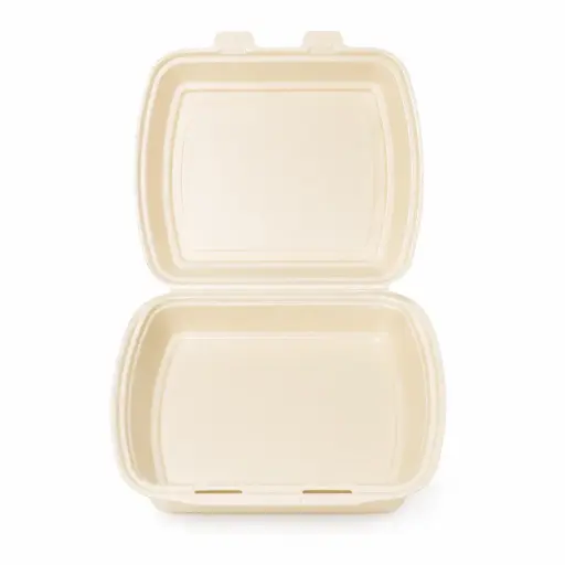 Boîte repas AP4 crème 1 compartiment XPS – 250 pièces